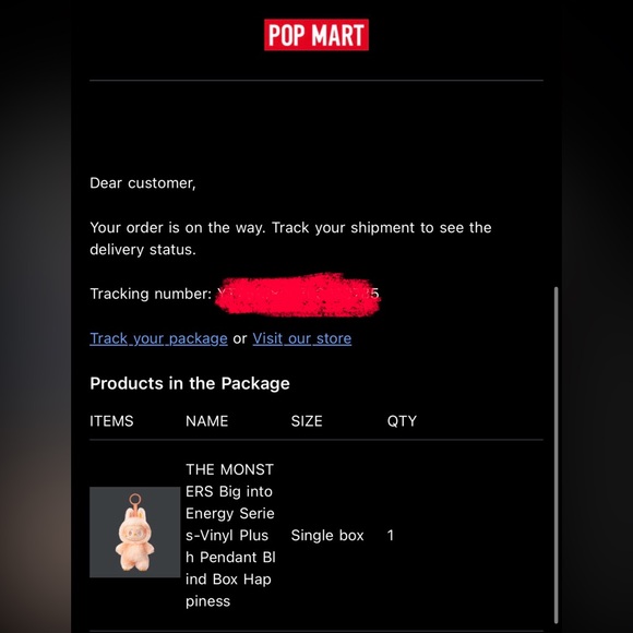 100% Authentic Labubu - Happiness - Picture 3 of 3